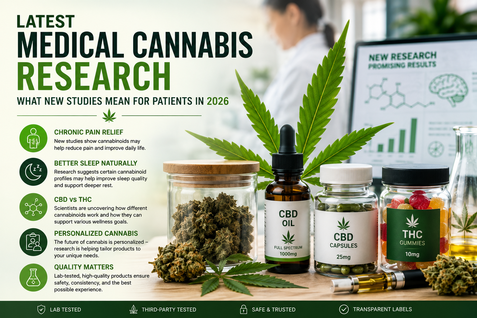 Latest Medical Cannabis Research: What New Studies Mean for Patients in 2026